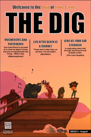 August Issue of DIG (Dojo of IndieGames)