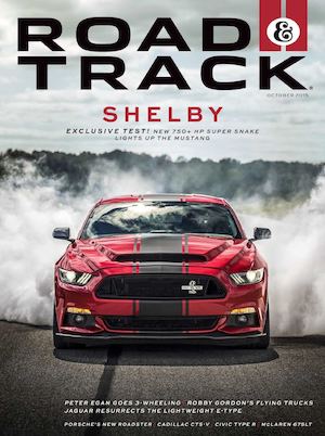 Road & Track October 2015