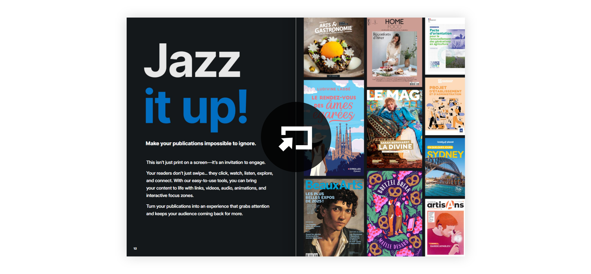 Transforme seus documentos em experiências interativas