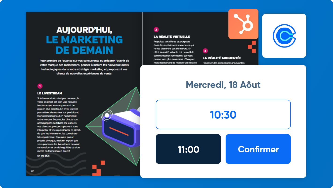 Facilitez la prise de rendez-vous