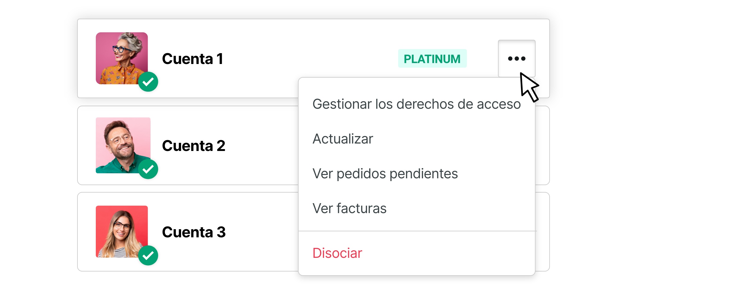 Gestión centralizada