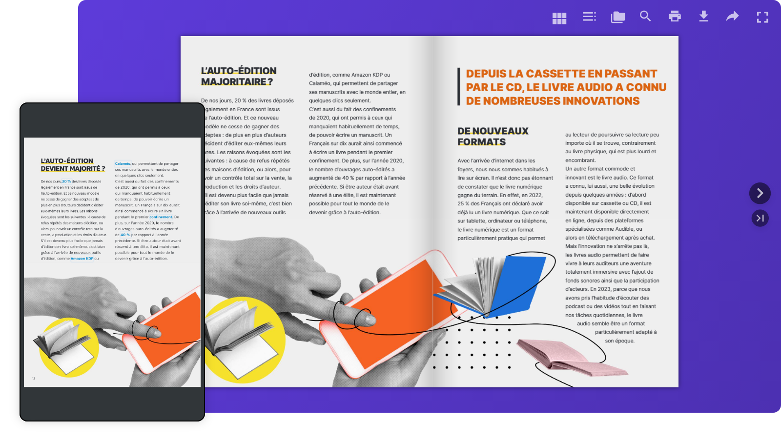 Une présence sur tous les écrans