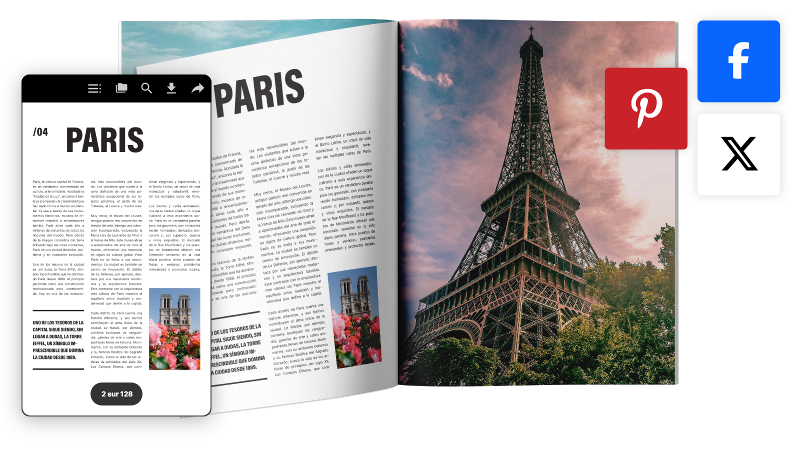 Solución de publicación digital